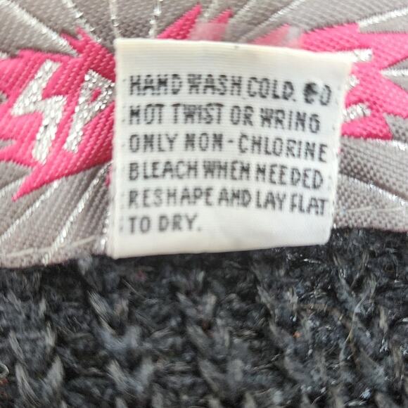 Sparkle Vintage Sleeveless Rib Knit Sweater Tank Top Women's Size Medium 90s - Picture 7 of 7